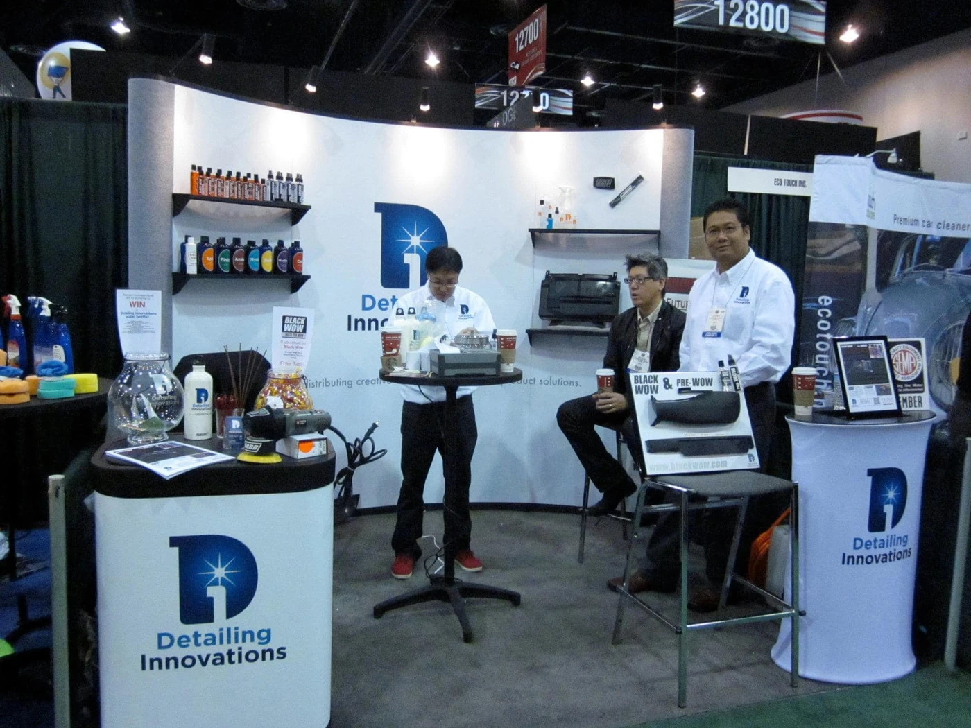Year 1 — the full DI booth setup
